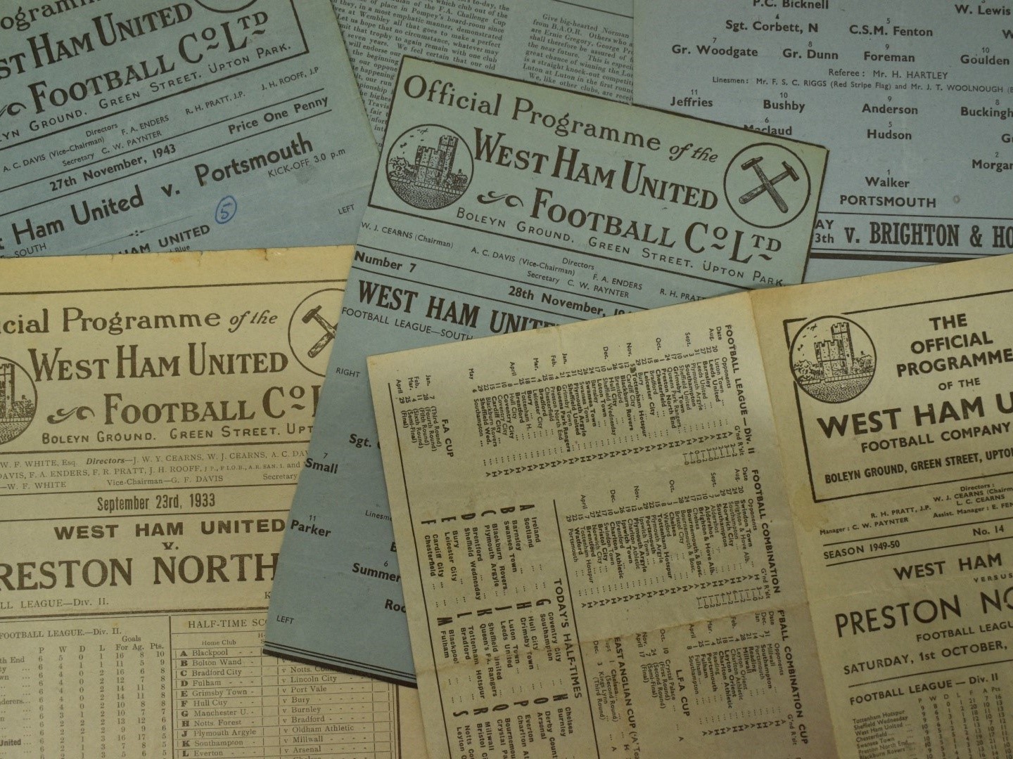 Football Programmes & Memorabilia